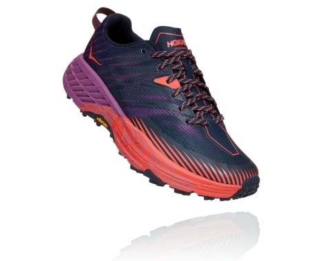 Sapatilhas Hoka One One Speedgoat 4 Portugal - Sapatilhas Trail Mulher Coral - YQLCPI-623